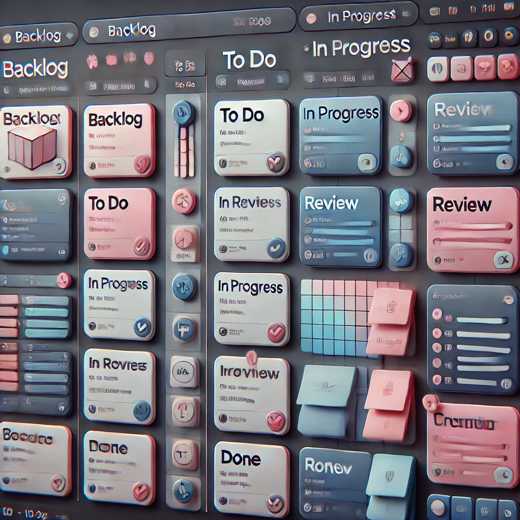 Bug Jam 1 — kanban board